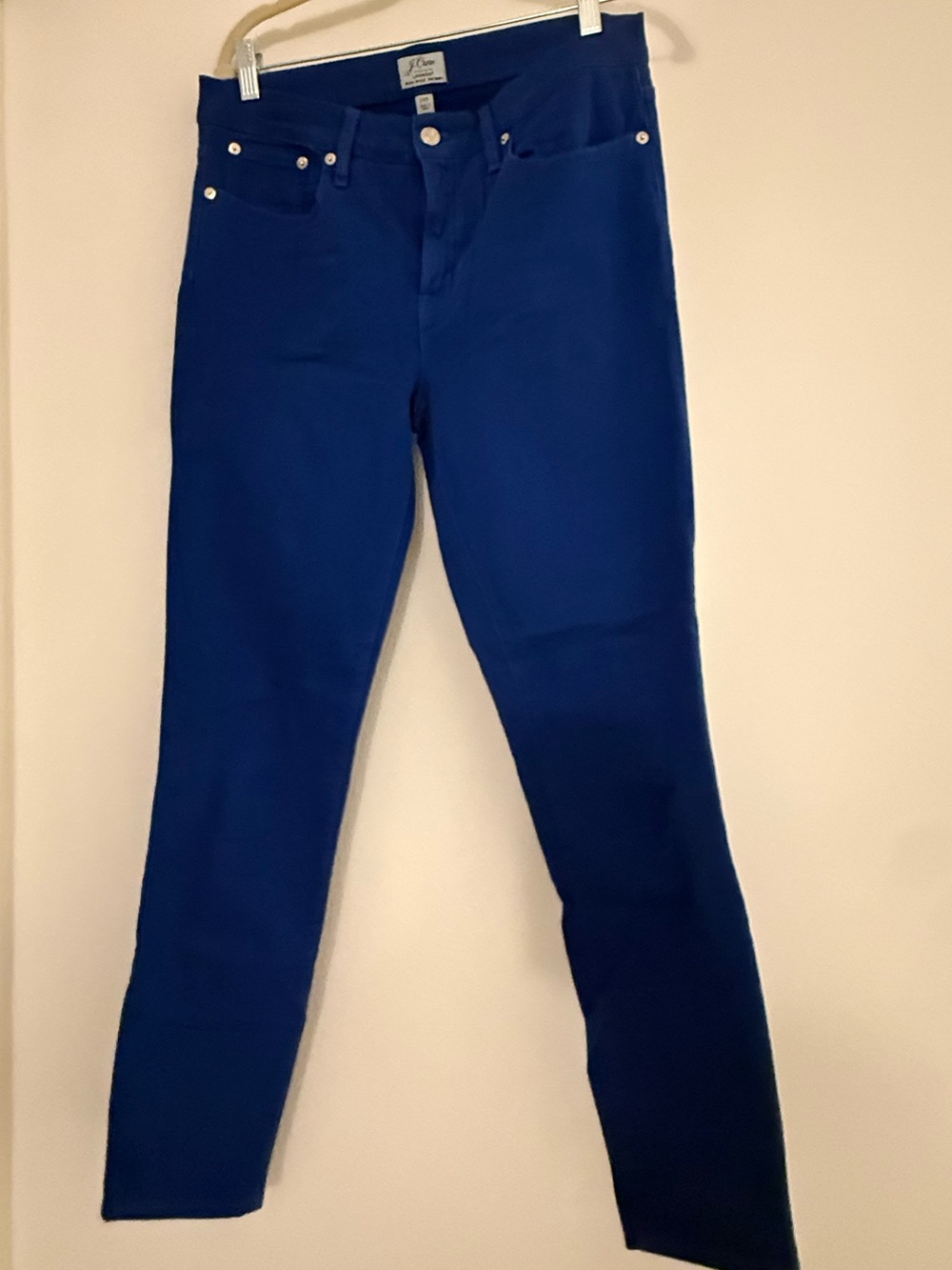 J. Crew Women’s Skinny Jeans in Royal Blue